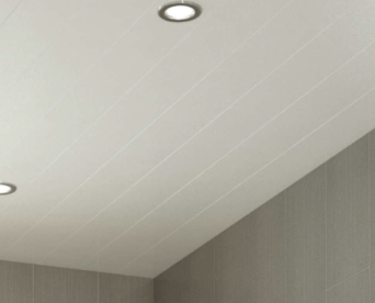 iCladd Simplas Single White Matt - Ceiling Panel 2600 x 250 x 8mm Pack Of 4